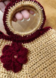 Crochet Flower Bag