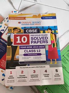CBSE OSWALL PYQ Class 12 Solved Papers (2013-2023)