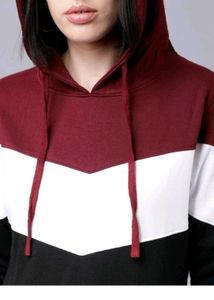 Colorblock Hoodie for Women