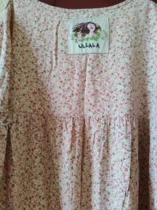 Floral Print Mini  night Dress