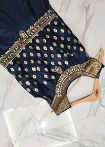 Elegant Navy Blue Gowns