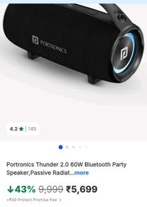 Portronics Portable Speaker