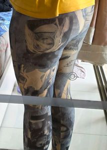 Unique Graphic Print legging