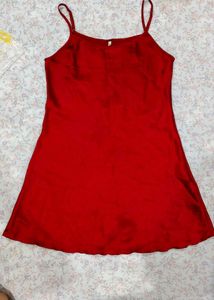 Satin Cami Slip Dress with adjustable strap