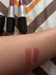 MAC Lipsticks-smoked almonds &amp; plump full