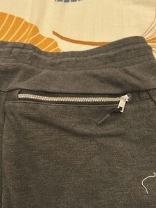 dark grey Nike joggers