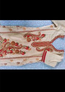 Embroidered Kurta Set with Dupatta