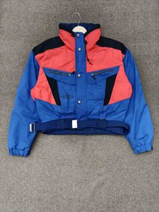 Vintage Color Block Jacket