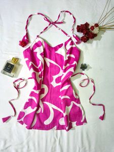 Halter neck short kurti 🌷