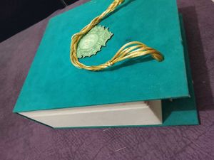 Elegant Teal Clutch Bag Style Gifting Box