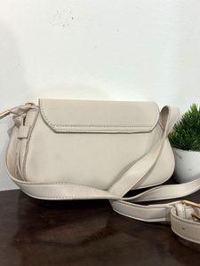 Chic Cream Crossbody Bag