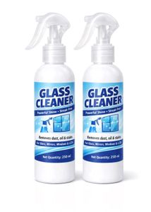 Glass Cleaner (2 Bottles)