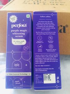 🥰Perfora 2 Pack Purple 🪄Teeth Whitening Serum