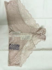 H&amp;M Lace Trim Pink Hipster Panty