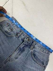 Light Blue Wide Leg Jeans