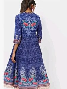 BIBA branded Floral Print Anarkali Kurta
