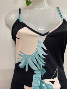 Tropical Print Bodycon Dress Size S
