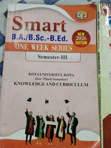 B.A - B.Ed 3rd semester