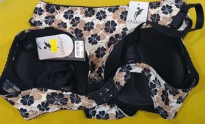 312 -- uplift Clover Print Bra &amp; Panty Set
