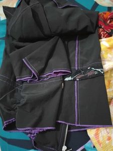 28.Stylish black vintage jacket