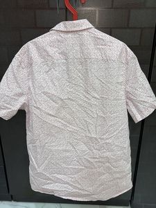 M&amp;S Men's Short Sleeve Printed Shirt