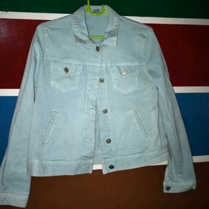 Price Drop 💧 Light Blue Jeans Jacket For Women