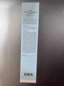 iunik beta glucan barrier sunscreen