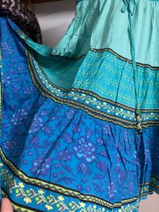 Boho Turquoise Chic Kurta / Mini Dress