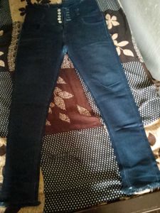 High Waisted Dark Wash Jeans