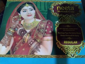 Neeta Regular Mehndi Cone pack of 12