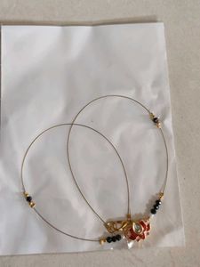 Leaf Pendant Necklace Set