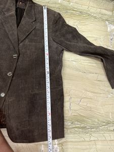 Men's Brown Corduroy Blazer