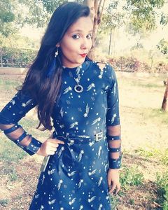 Stylish Navy Blue Kurta