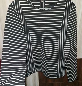 Striped Long Sleeve Top