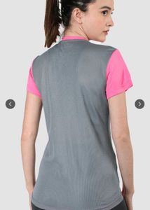 Pink &amp; Grey Athletic T-Shirt