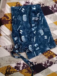 Cool Printed Blue trouser