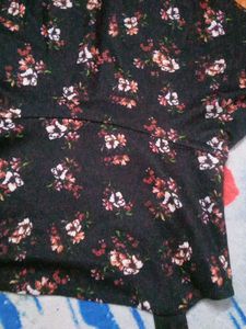 Floral Print Crop Top