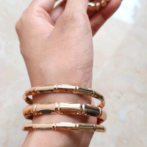 SALE • H&M Gold Structured Cuff Bracelet