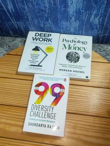 Psychology Of Money,Deep Work & 99 Diversity Chall