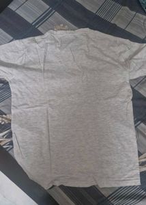Stylish Grey Long Sleeve T-Shirt