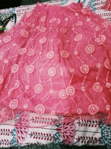 Full Flear Lehnga With Belt Dupatta