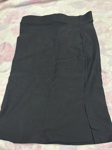 Black High Waist Skirt
