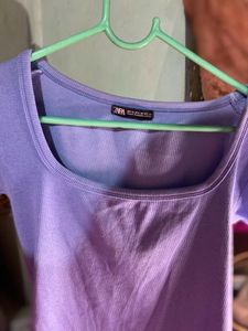 BLUE ZARA TOP 💋😍