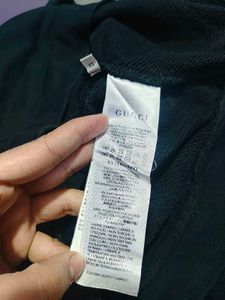 Gucci Sweatshirt Black Size Xs Unisex