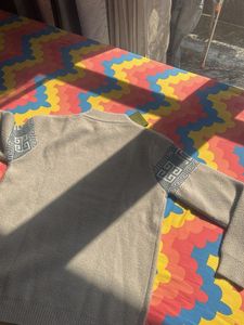 Men's Textured Knit Sweater