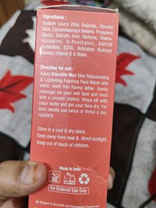 Elegant Glycolite Max Foaming Face Wash