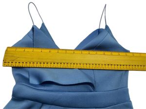 Made In Romania Chic Blue Fit and Flare Dress
