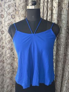 New Look Vibrant Blue Spaghetti Strap Top