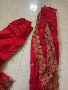 red anarkali set i will give you in less