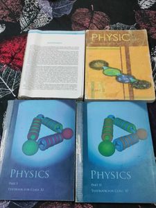 Physics Textbooks for Class 11 and 12